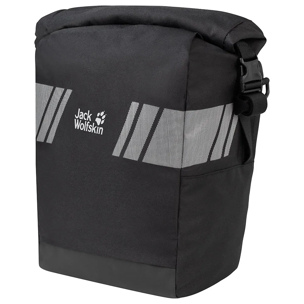 Jack Wolfskin Rack 12l Fahrradtasche, Flash black, One Size Jack Wolfskin Rack 12l Fahrradtasche, Flash black, One Size