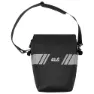 Jack Wolfskin Rack 12l Fahrradtasche, Flash black, One Size