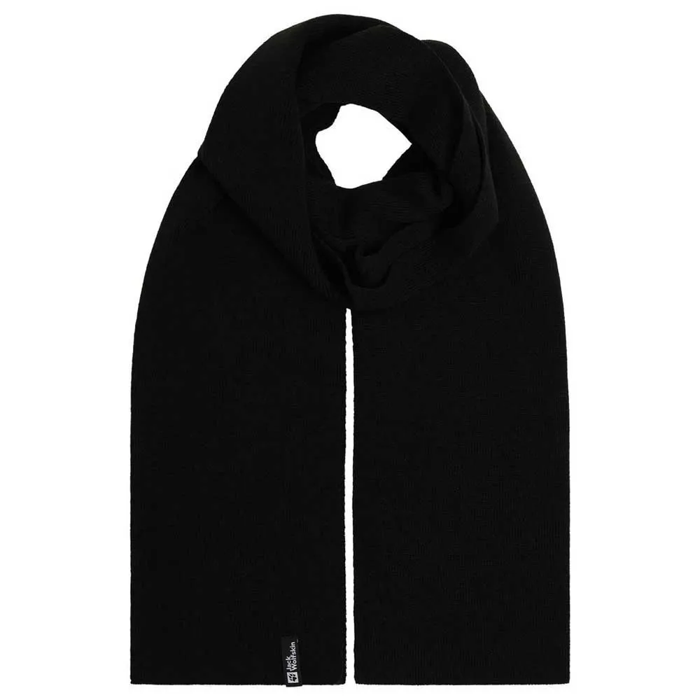 Jack Wolfskin Rib Nackenwärmer, Black Jack Wolfskin Rib Nackenwärmer, Black