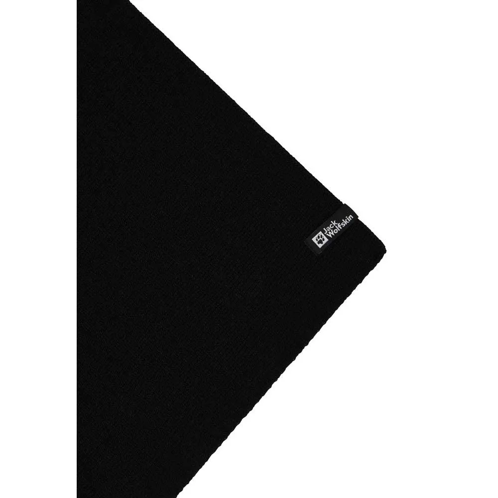Jack Wolfskin Rib Nackenwärmer, Black Jack Wolfskin Rib Nackenwärmer, Black