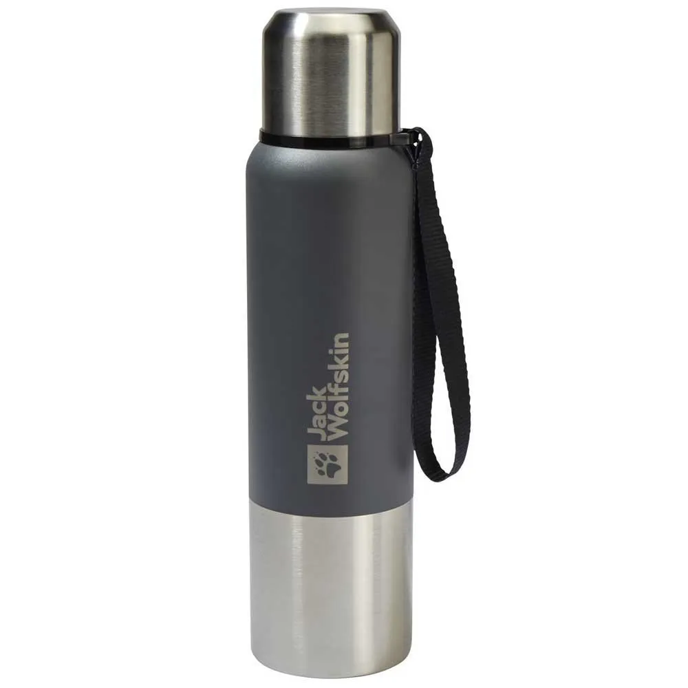 Jack Wolfskin Saima Insulated Thermosflasche, Asphalt, One Size