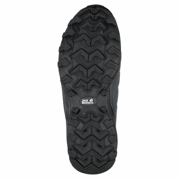 Jack Wolfskin Shoes Refugio Texapore Low Wanderschuhe Refurbished, Grey / black