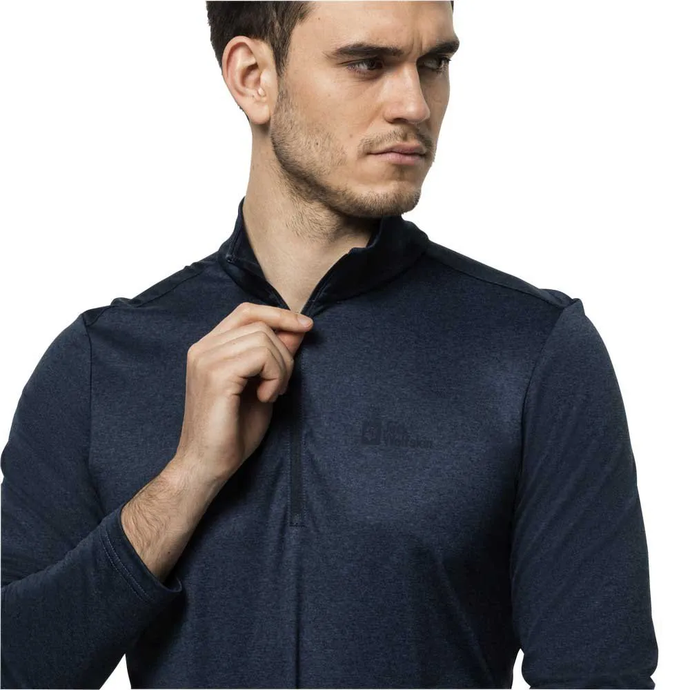 Jack Wolfskin Sky Thermal Half Zip Langarm-t-shirt