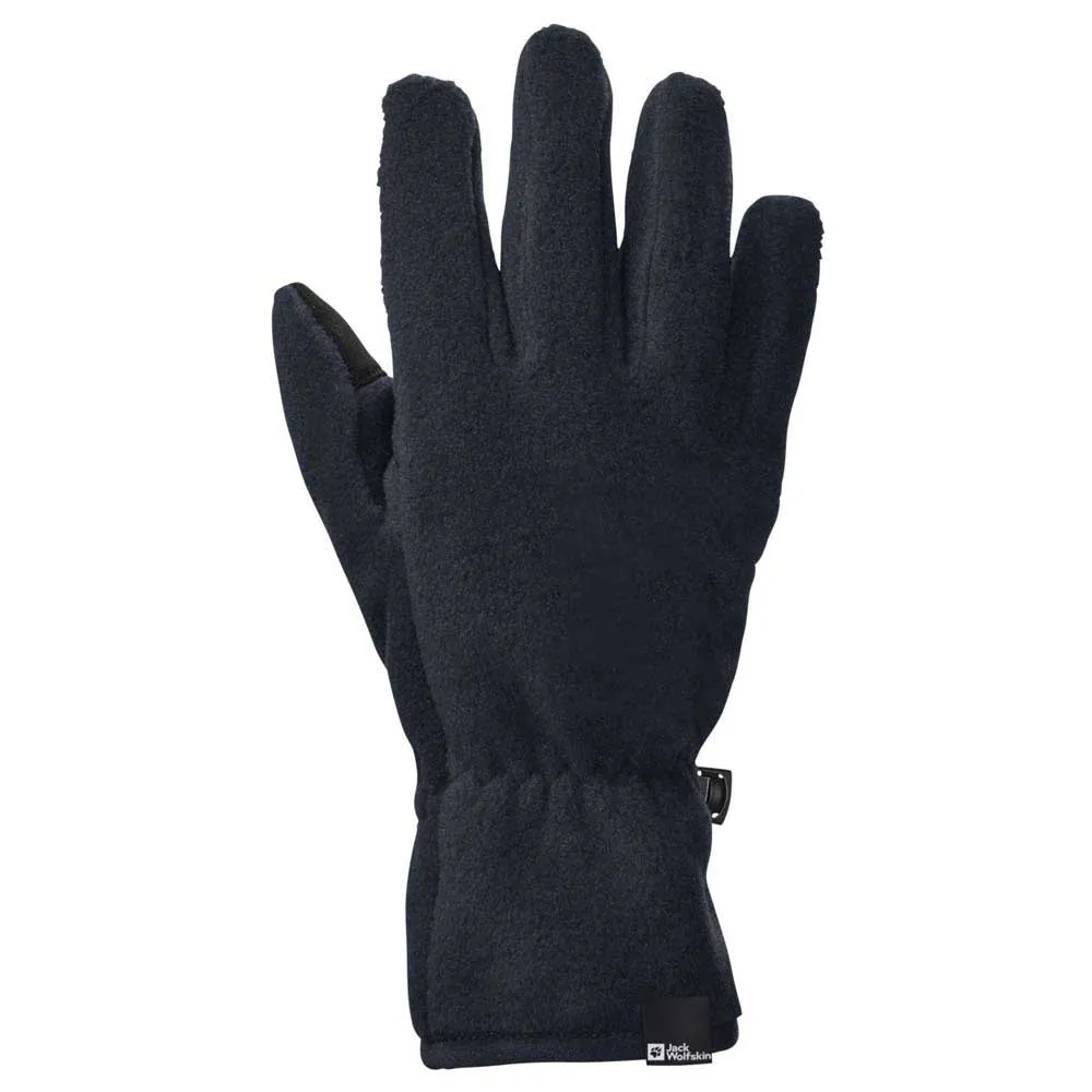 Jack Wolfskin Spirit Fleece Handschuhe, Night blue, L/XL Jack Wolfskin Spirit Fleece Handschuhe, Night blue, L/XL