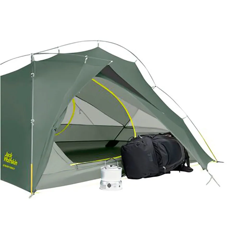 Jack Wolfskin Stratos Lite Iii Zelt, Hedge green, 3PL Jack Wolfskin Stratos Lite Iii Zelt, Hedge green, 3PL