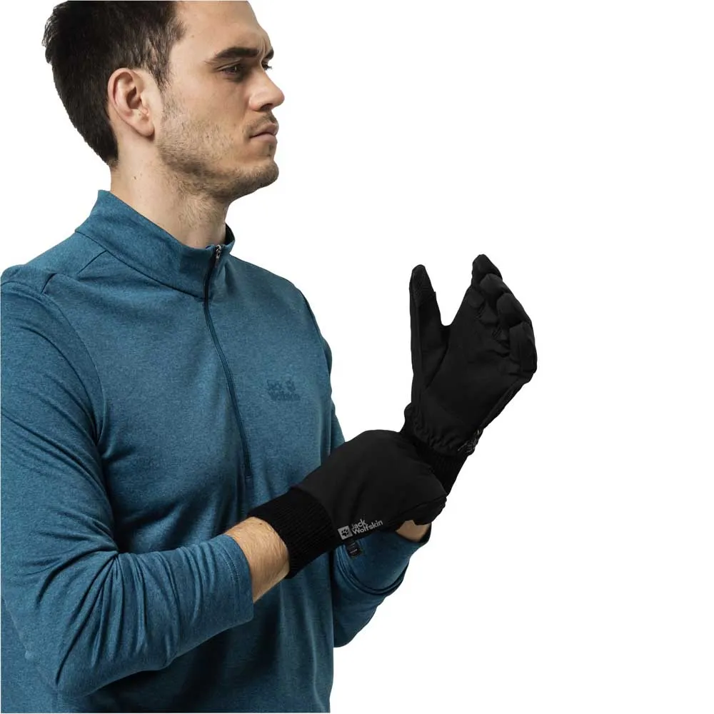 Jack Wolfskin Supersonic Xt Handschuhe, Black Jack Wolfskin Supersonic Xt Handschuhe, Black