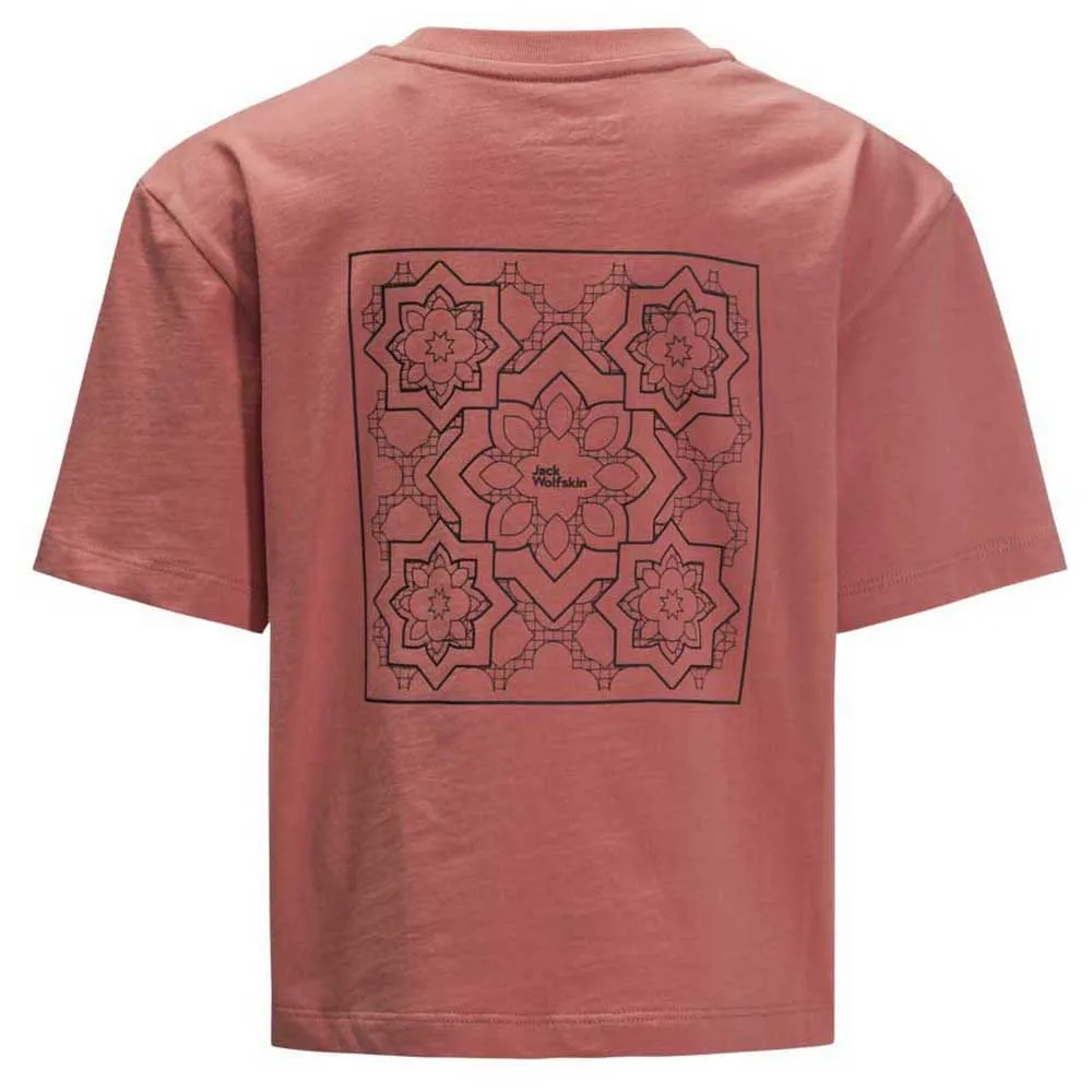 Jack Wolfskin Teen Mosaic Kurzarm-t-shirt, Faded rose, 152cm Jack Wolfskin Teen Mosaic Kurzarm-t-shirt, Faded rose, 152cm