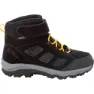 Jack Wolfskin Vojo Lt Texapore Mid Wanderstiefel, Black / burly yellow xt, EU 31