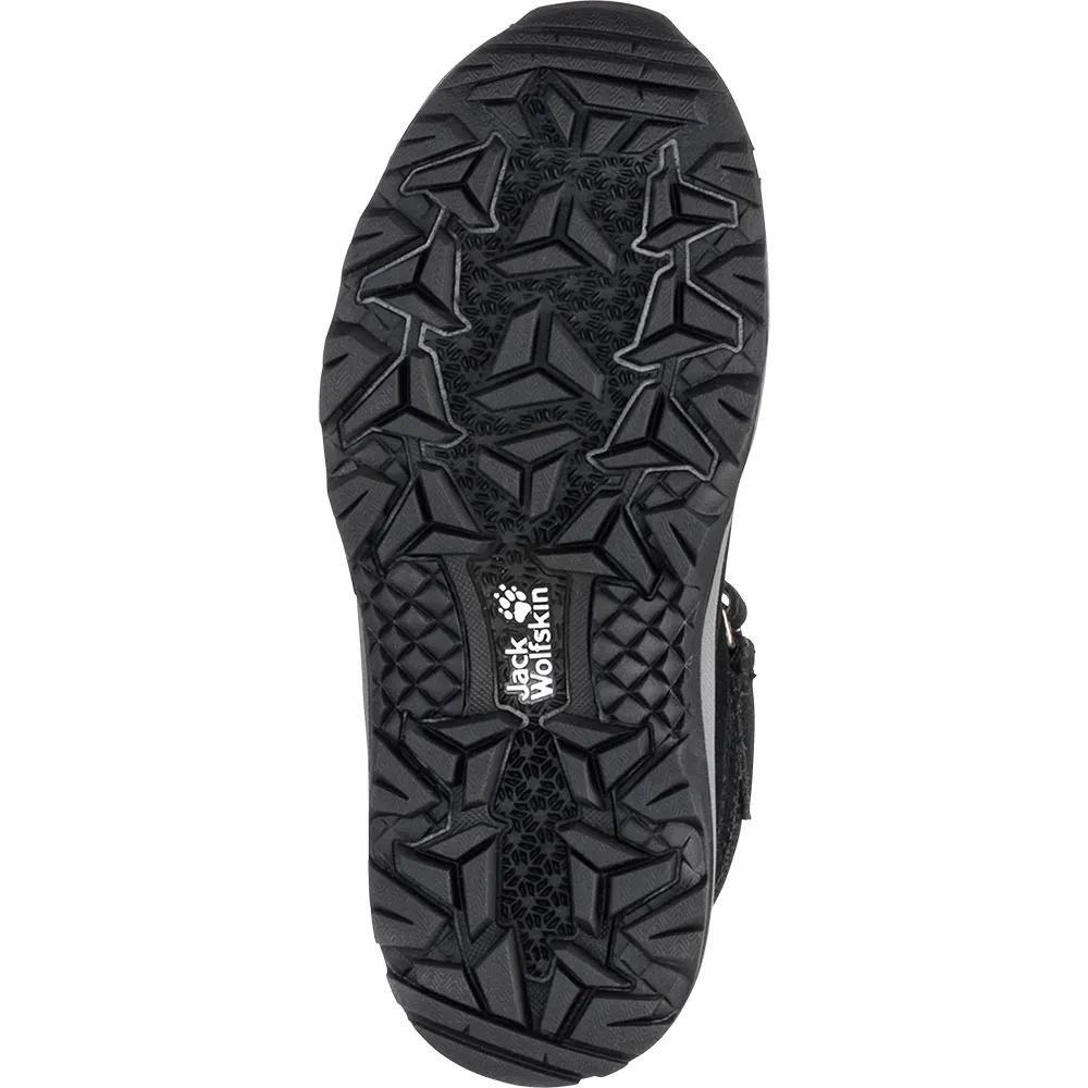 Jack Wolfskin Vojo Lt Texapore Mid Wanderstiefel, Black / burly yellow xt, EU 31