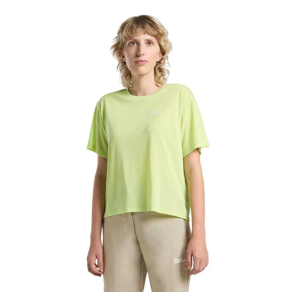 Jack Wolfskin Vonnan Crop Kurzarm-t-shirt Jack Wolfskin Vonnan Crop Kurzarm-t-shirt