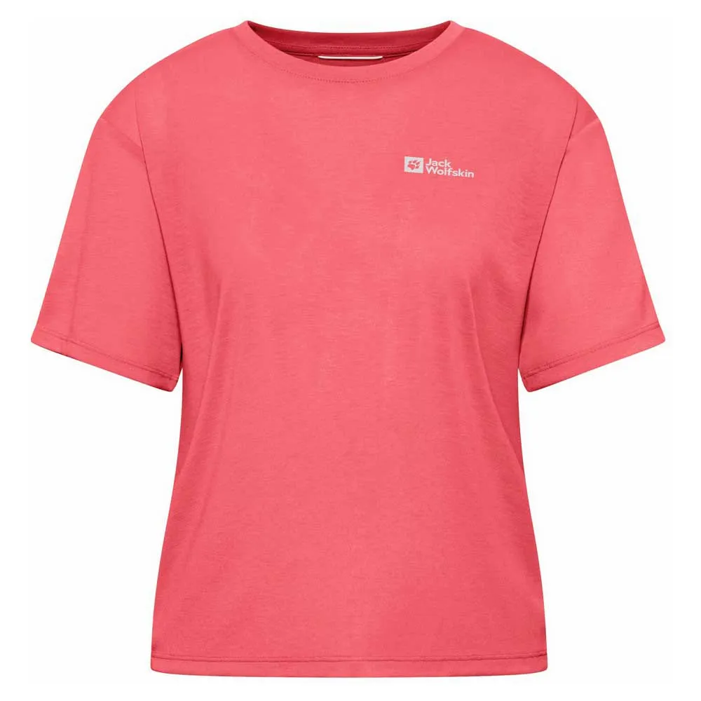 Jack Wolfskin Vonnan Crop Kurzarm-t-shirt