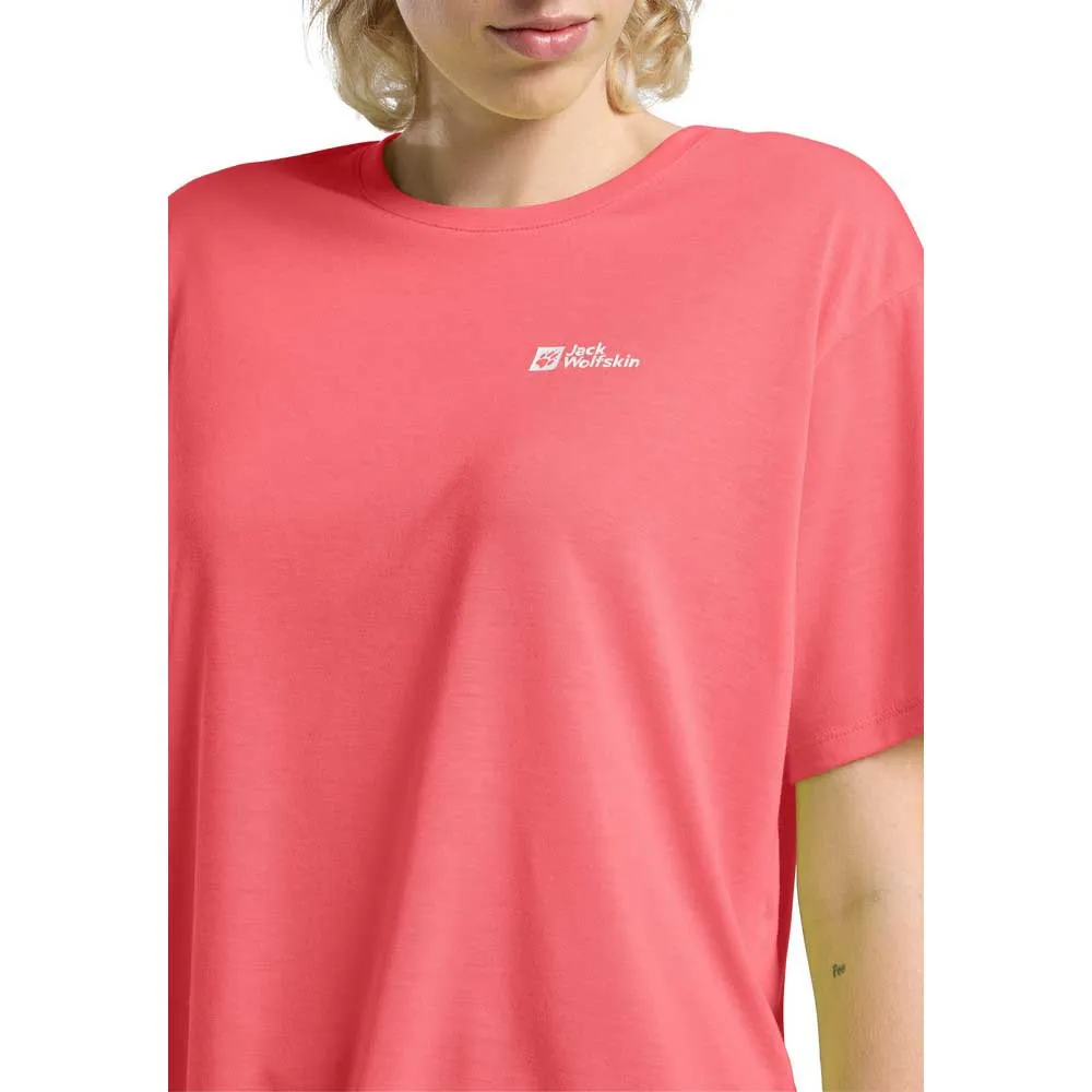 Jack Wolfskin Vonnan Crop Kurzarm-t-shirt