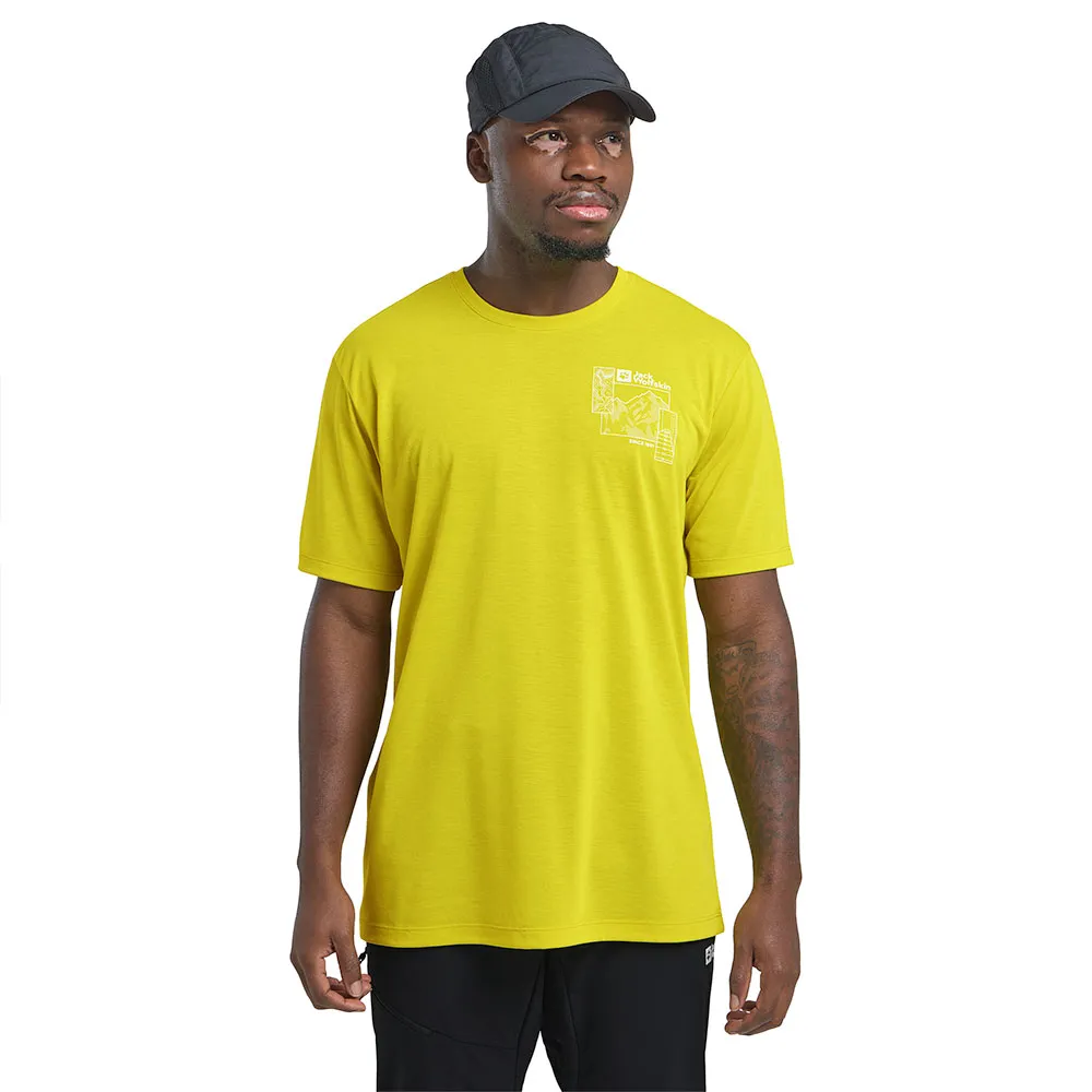 Jack Wolfskin Vonnan Graphic Kurzarm-t-shirt Jack Wolfskin Vonnan Graphic Kurzarm-t-shirt