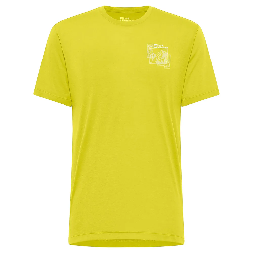 Jack Wolfskin Vonnan Graphic Kurzarm-t-shirt Jack Wolfskin Vonnan Graphic Kurzarm-t-shirt