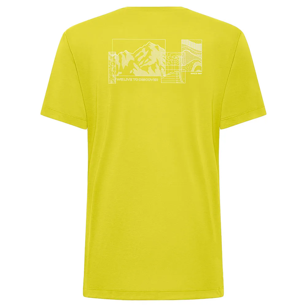 Jack Wolfskin Vonnan Graphic Kurzarm-t-shirt Jack Wolfskin Vonnan Graphic Kurzarm-t-shirt