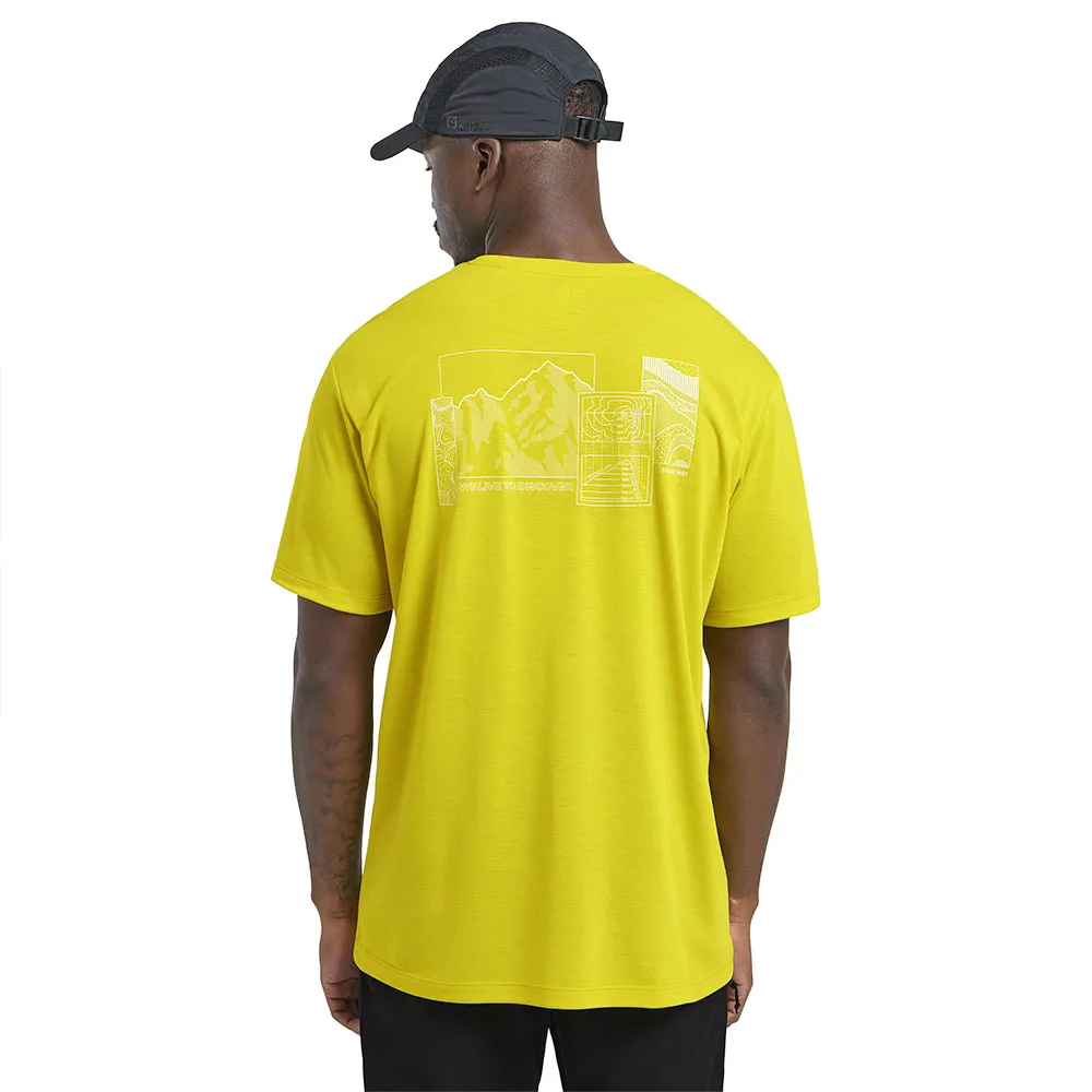 Jack Wolfskin Vonnan Graphic Kurzarm-t-shirt Jack Wolfskin Vonnan Graphic Kurzarm-t-shirt