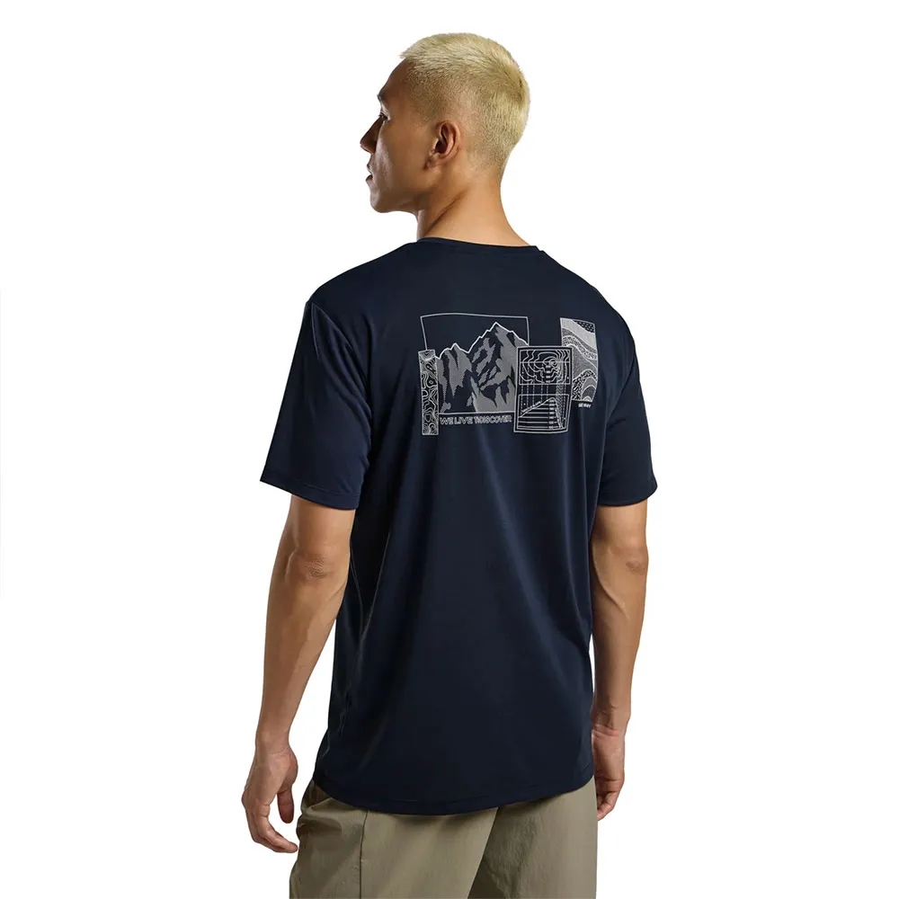 Jack Wolfskin Vonnan Graphic Kurzarm-t-shirt