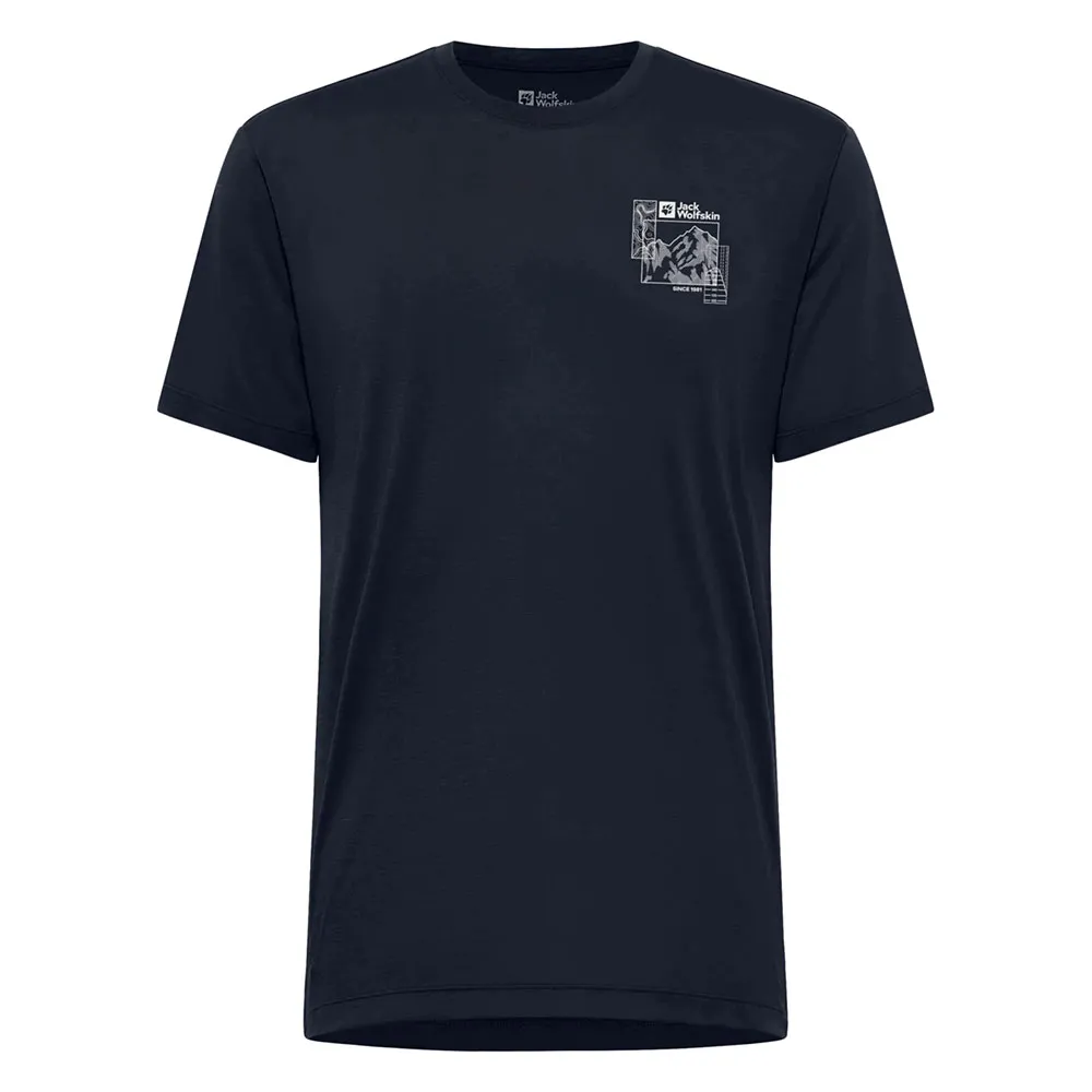 Jack Wolfskin Vonnan Graphic Kurzarm-t-shirt