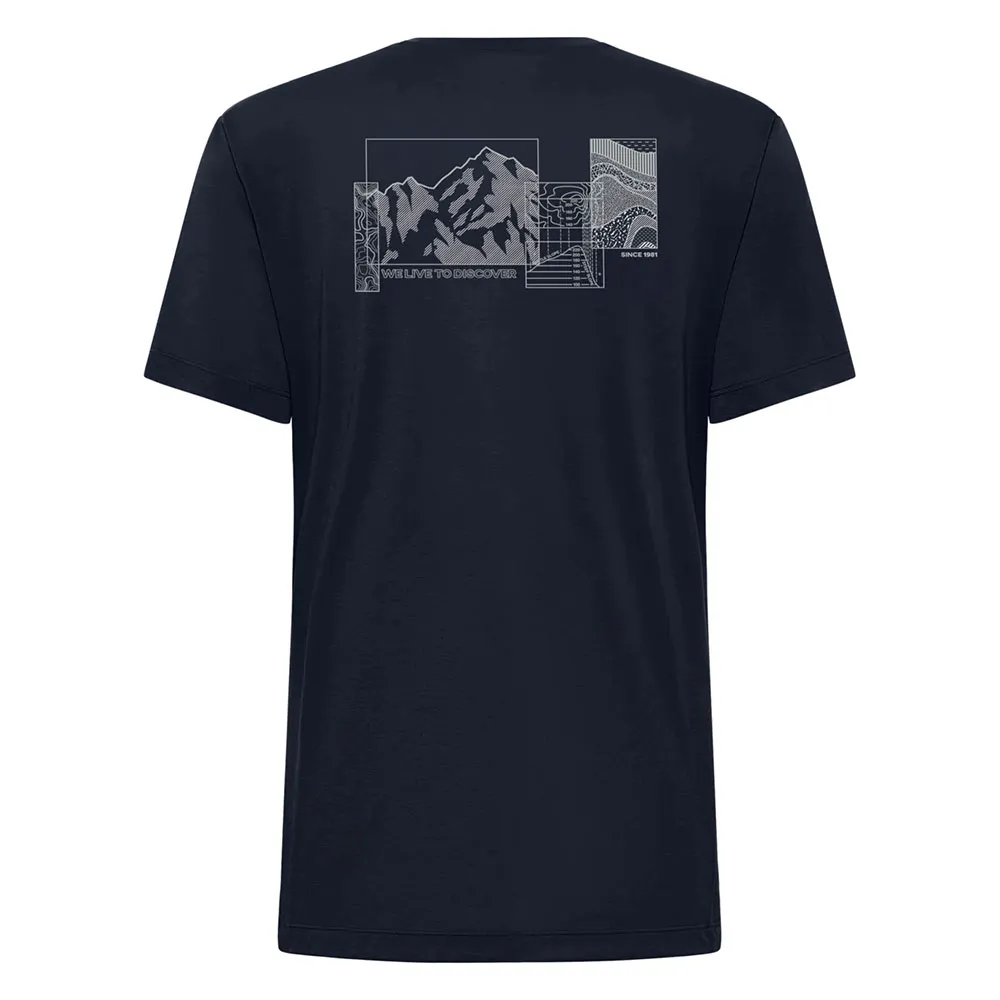Jack Wolfskin Vonnan Graphic Kurzarm-t-shirt