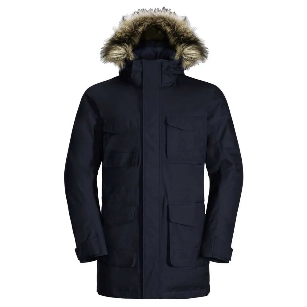 Jack Wolfskin Winterfrost Down Parka, Night blue Jack Wolfskin Winterfrost Down Parka, Night blue