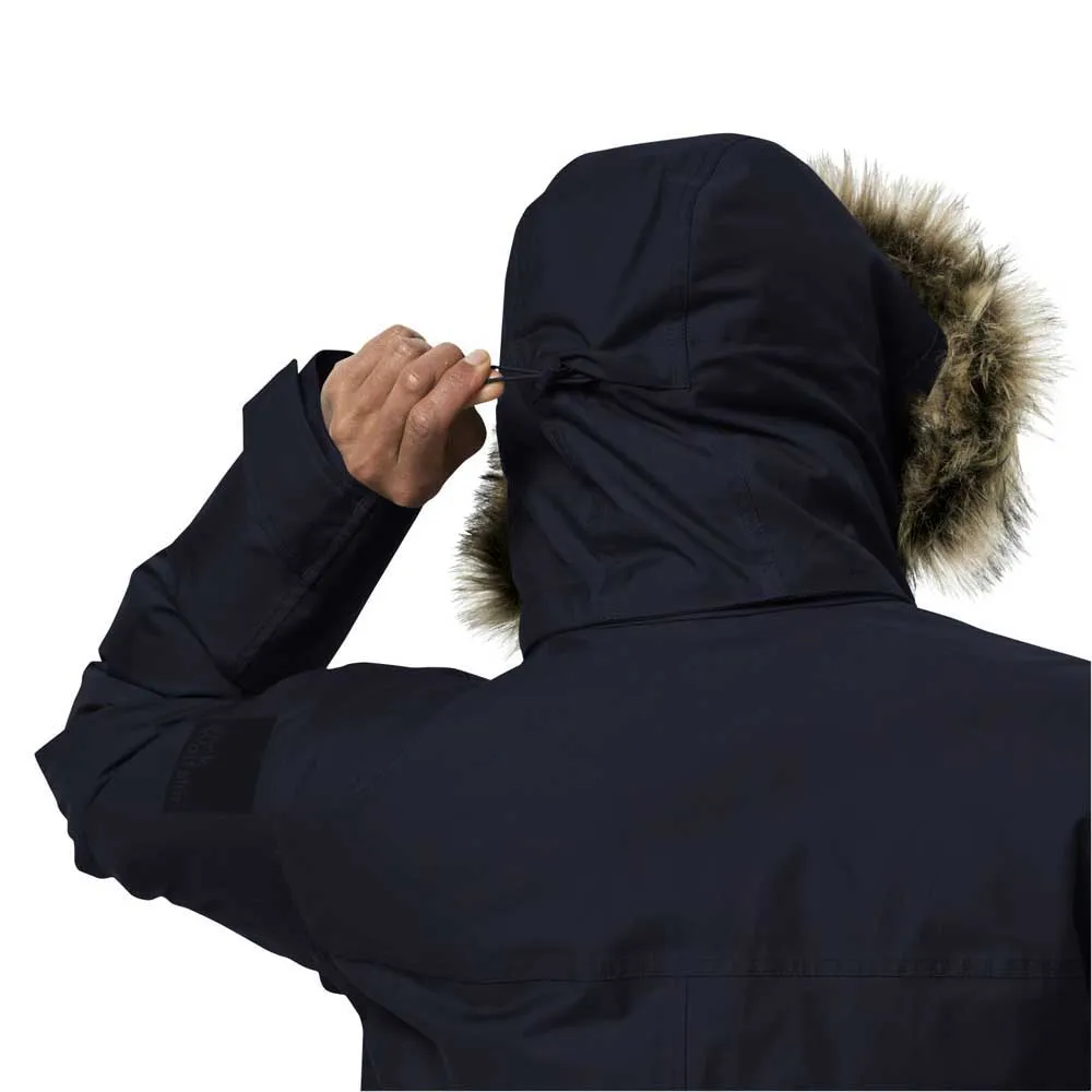 Jack Wolfskin Winterfrost Down Parka, Night blue Jack Wolfskin Winterfrost Down Parka, Night blue