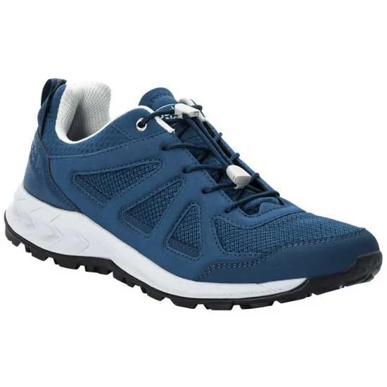 Jack Wolfskin Woodland 2 Vent Low Wanderschuhe, Dark sea, EU 44 1/2