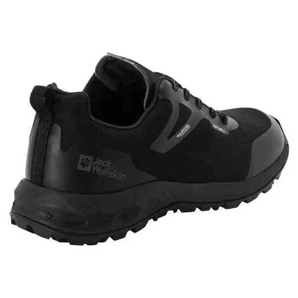 Jack Wolfskin Woodland Shell Texapore Low Wanderschuhe, Black Jack Wolfskin Woodland Shell Texapore Low Wanderschuhe, Black