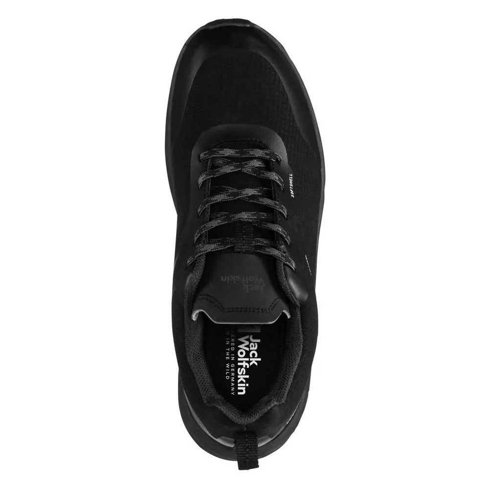 Jack Wolfskin Woodland Shell Texapore Low Wanderschuhe, Black Jack Wolfskin Woodland Shell Texapore Low Wanderschuhe, Black