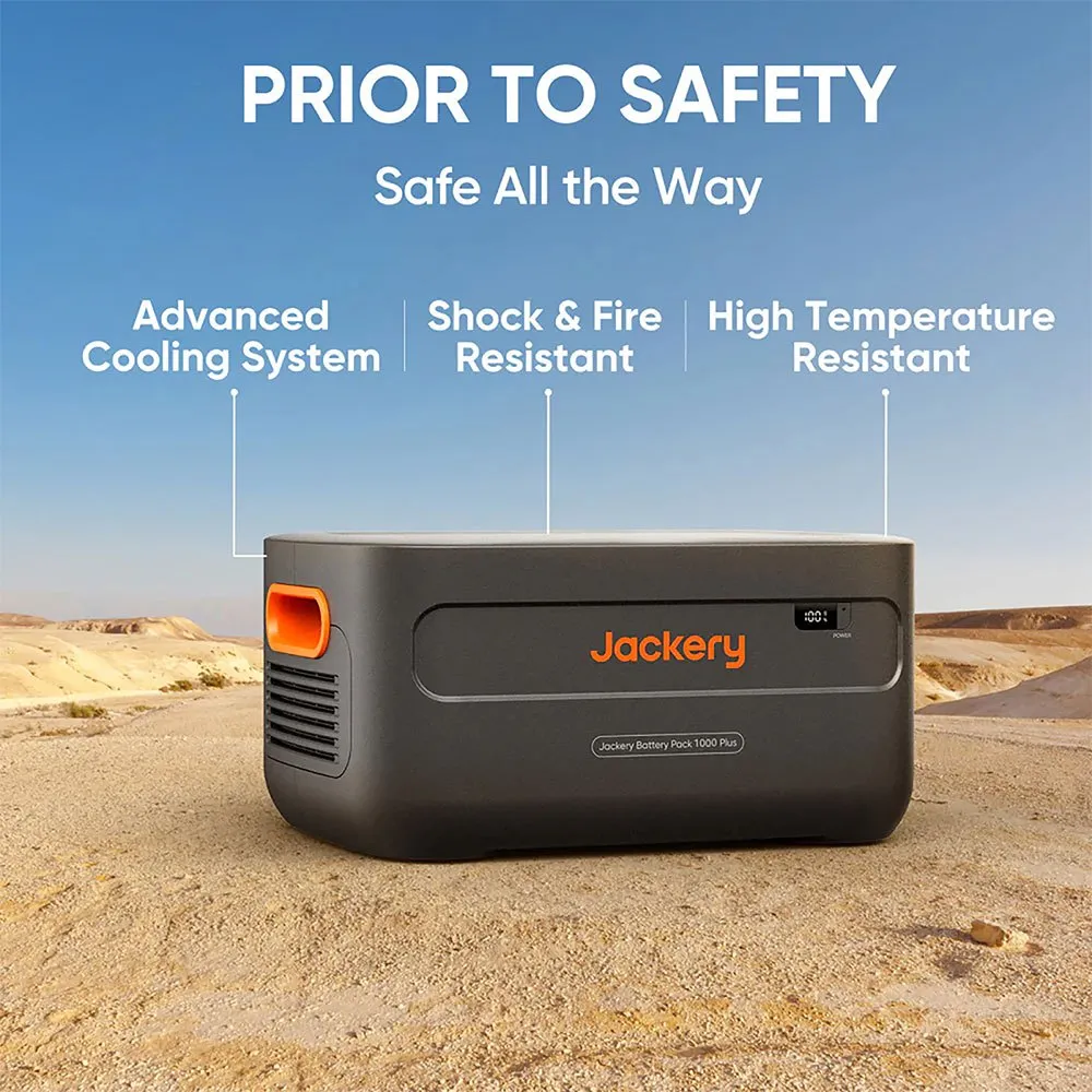 Jackery 1000 Plus Batterie, Black, One Size Jackery 1000 Plus Batterie, Black, One Size