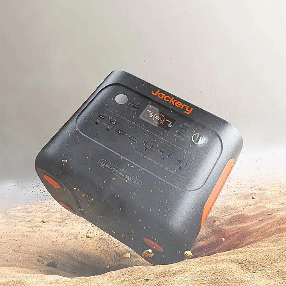 Jackery Explorer 1000 Plus Tragbare Ladestation, Black, One Size