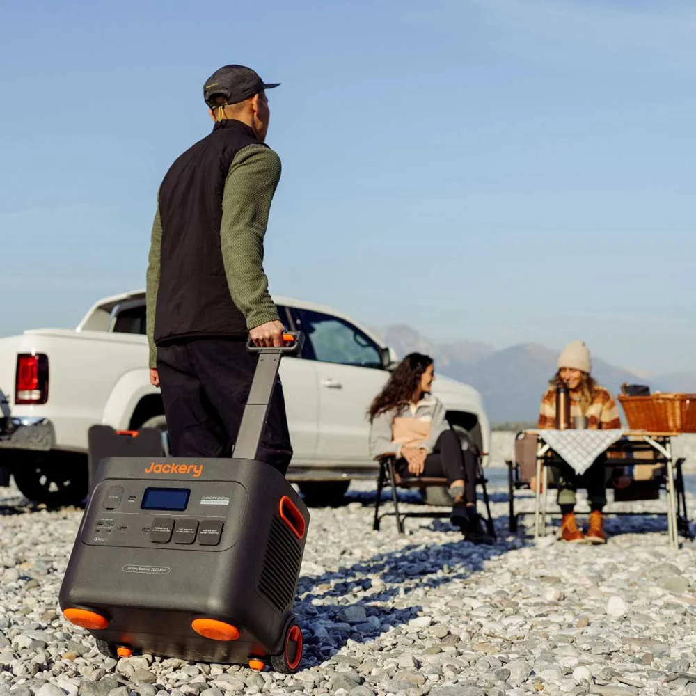 Jackery Explorer 2000 Plus Tragbare Ladestation, Black, One Size