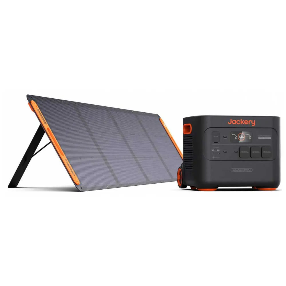Jackery Explorer 2000 Plus Tragbare Ladestation, Black, One Size