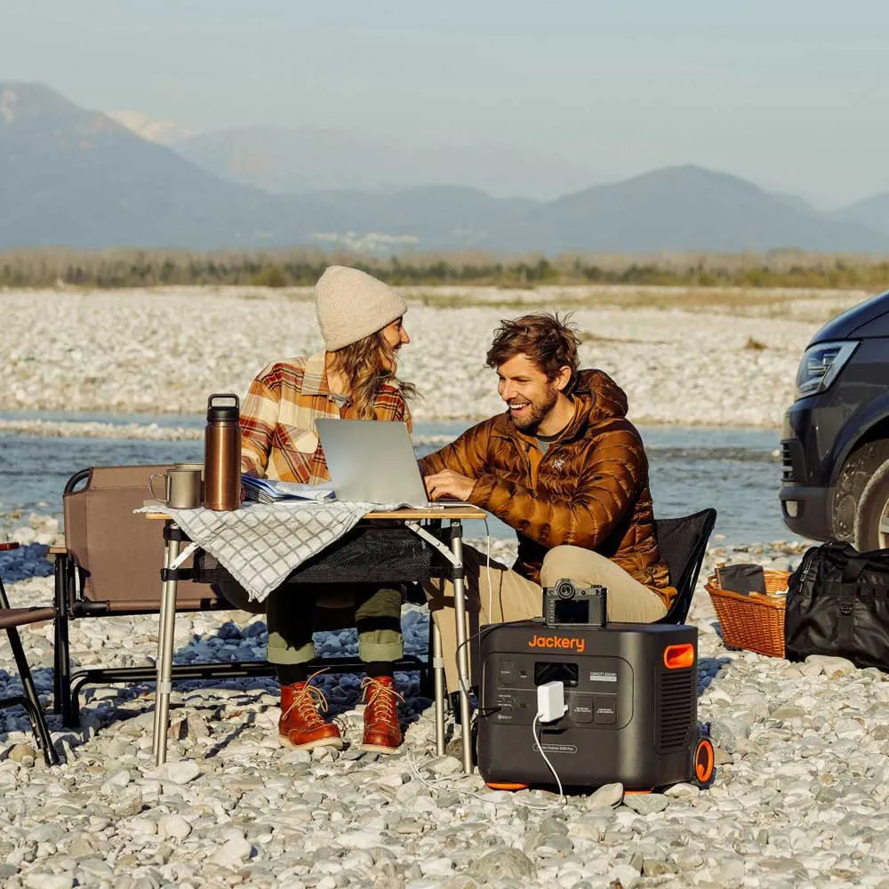 Jackery Explorer 2000 Plus Tragbare Ladestation, Black, One Size