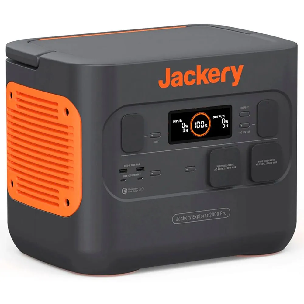 Jackery Explorer 2000 Pro Tragbare Ladestation, Black, One Size Jackery Explorer 2000 Pro Tragbare Ladestation, Black, One Size