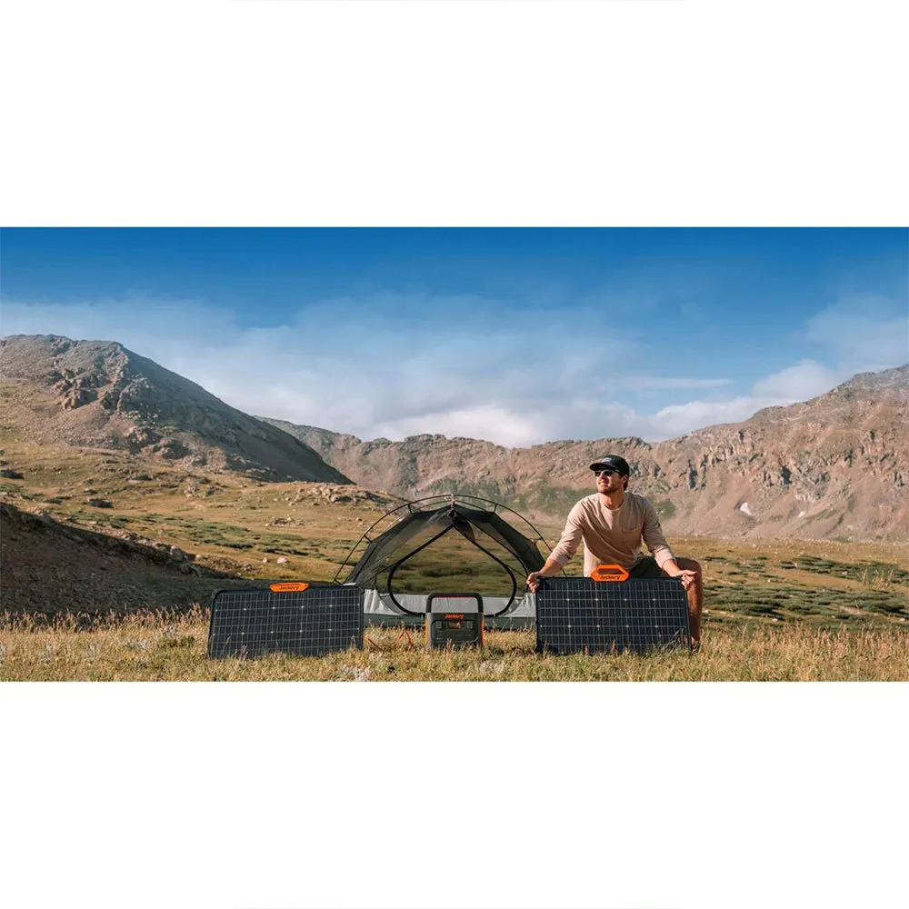 Jackery Solarsaga Tragbares Solarpanel 80w, Black, One Size Jackery Solarsaga Tragbares Solarpanel 80w, Black, One Size
