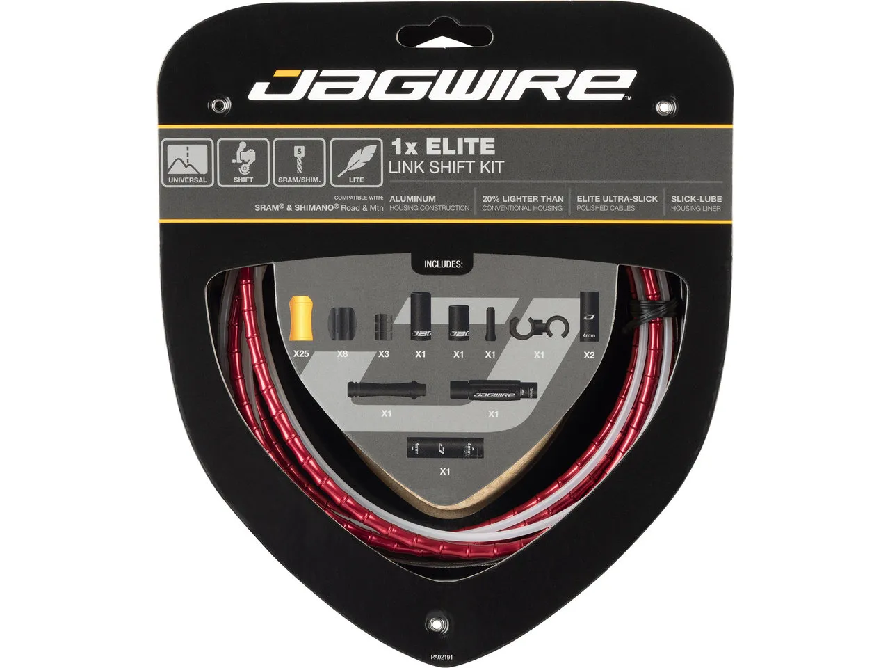 Jagwire 1X Elite Link Schaltzugset Jagwire 1X Elite Link Schaltzugset