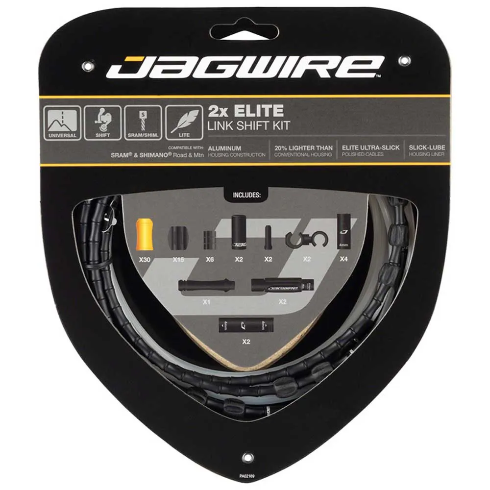 Jagwire 2X Elite Link Schaltzugset