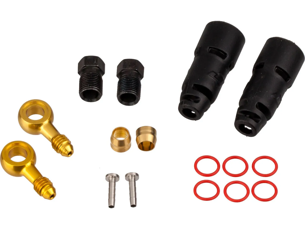 Jagwire Anschlusskit Mountain Pro Quick-Fit Adapter für Bremsleitung Jagwire Anschlusskit Mountain Pro Quick-Fit Adapter für Bremsleitung
