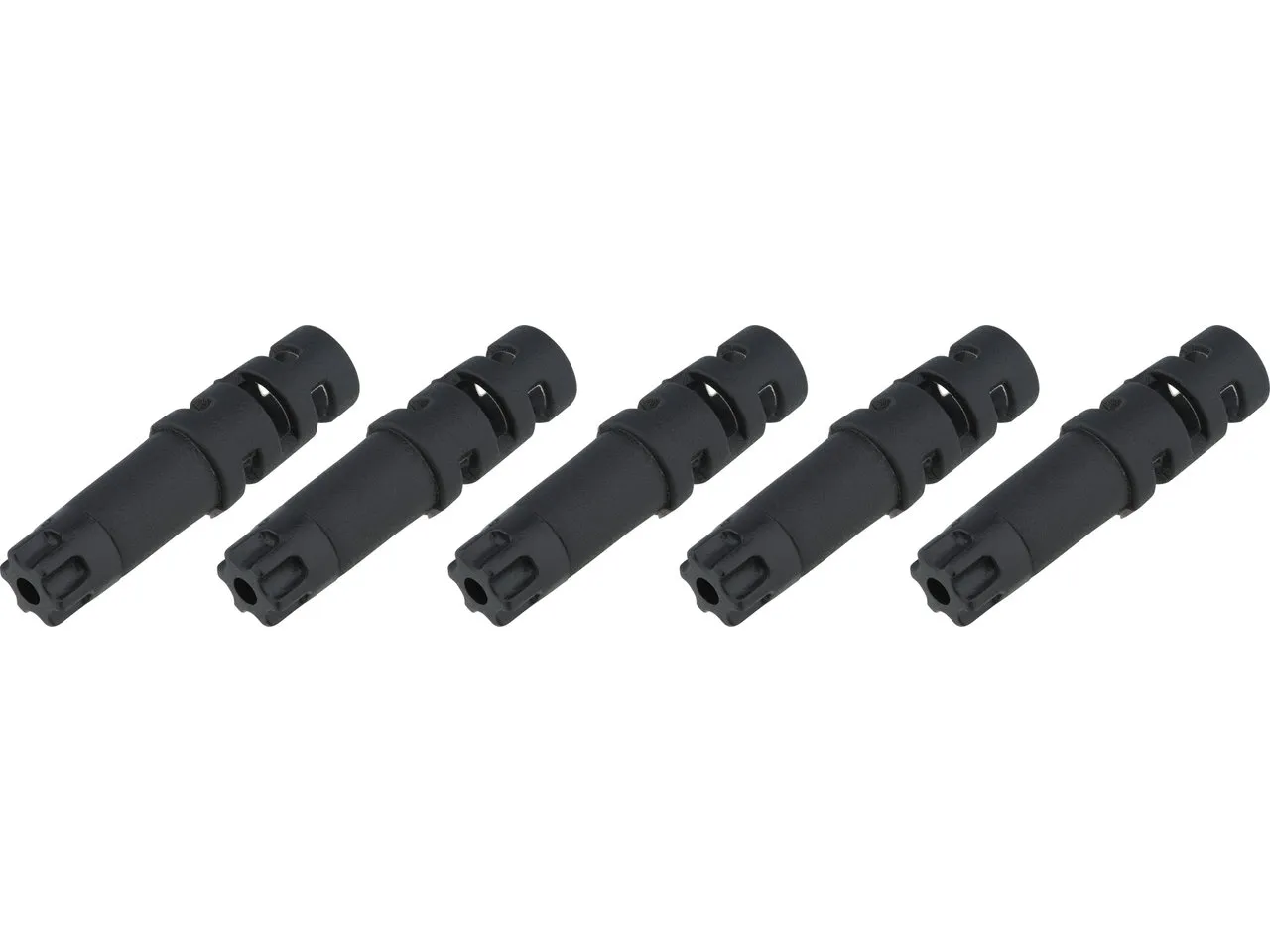 Jagwire Anti-Knick Endkappen für Bremszugaußenhülle, Black, 5mm Jagwire Anti-Knick Endkappen für Bremszugaußenhülle, Black, 5mm
