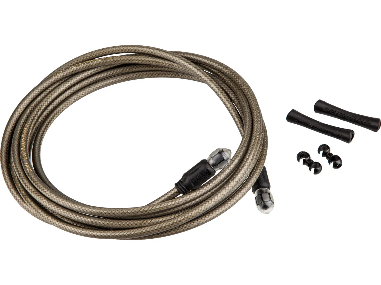 Jagwire Bremsleitung Mountain Pro Hydraulic Hose, Carbon silver, 3000mm
