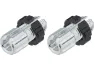 Jagwire Bremszugeinsteller Adjusting Barrels für Bremshebel, Silver-black, M10