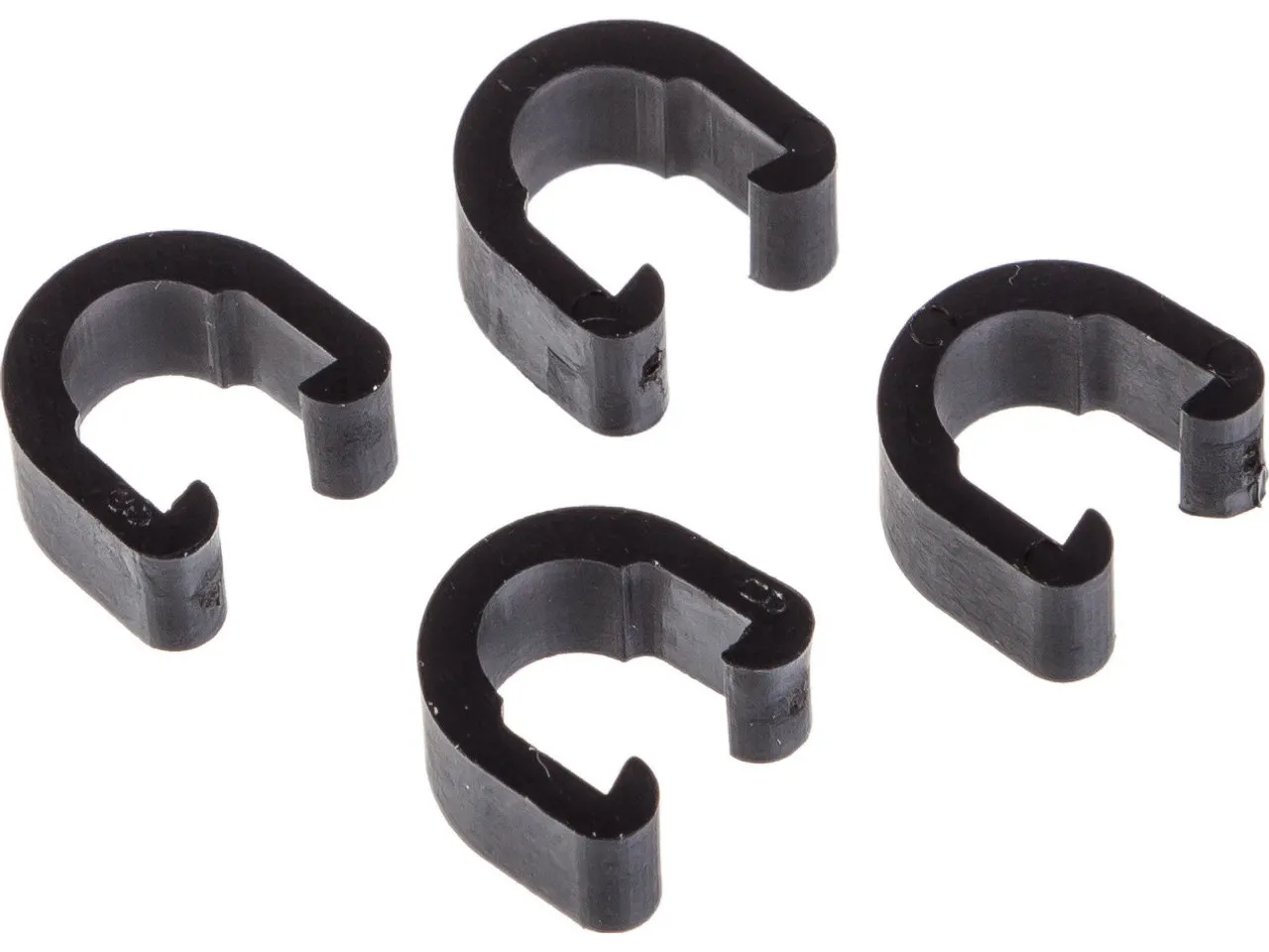 Jagwire C-Clip für Bremsleitungsführung, Schwarz, one_size Jagwire C-Clip für Bremsleitungsführung, Schwarz, one_size