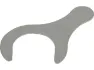 Jagwire Disc 6-Loch Unterlegscheibe, Silver