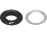 Jagwire Disc Center Lock Verschlussring mit Innenverzahnung, Schwarz, one_size