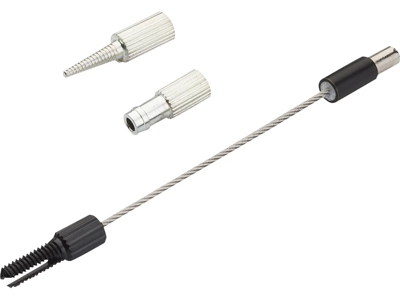 Jagwire Ersatzadapterset für Pro Internal Routing Tool, Silver-black Jagwire Ersatzadapterset für Pro Internal Routing Tool, Silver-black