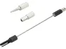 Jagwire Ersatzadapterset für Pro Internal Routing Tool, Silver-black
