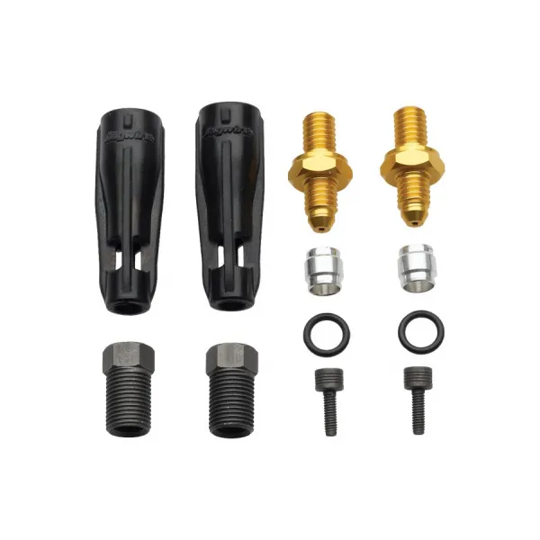 Jagwire Hydraulik-Adapterset Pro Quick-Fit Adapter-Magura Banjo Magura® Unisex, schwarz, TU Jagwire Hydraulik-Adapterset Pro Quick-Fit Adapter-Magura Banjo Magura® Unisex, schwarz, TU