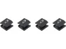 Jagwire Kabel-Außenhüllen-Verbinder für mechanische Schaltungen, Schwarz, one_size