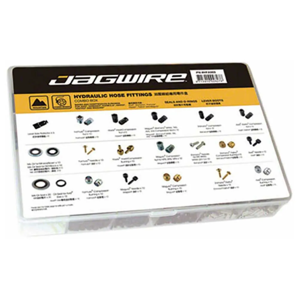 Jagwire Mini Combo Box Bremsleitungsanschlüsse Jagwire Mini Combo Box Bremsleitungsanschlüsse