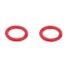 Jagwire O-Ring-Dichtungen M6 Banjo Fittings - Mineral (x20) Unisex, rot, TU